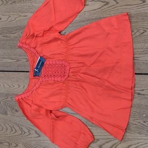 Max Edition New with Tag Tomato Red peasant blouse. New with Tag Medium